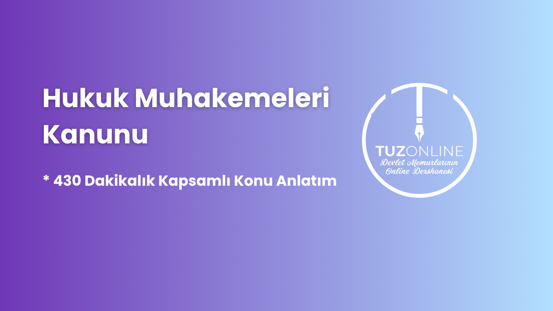 Hukuk Muhakemeleri Kanunu